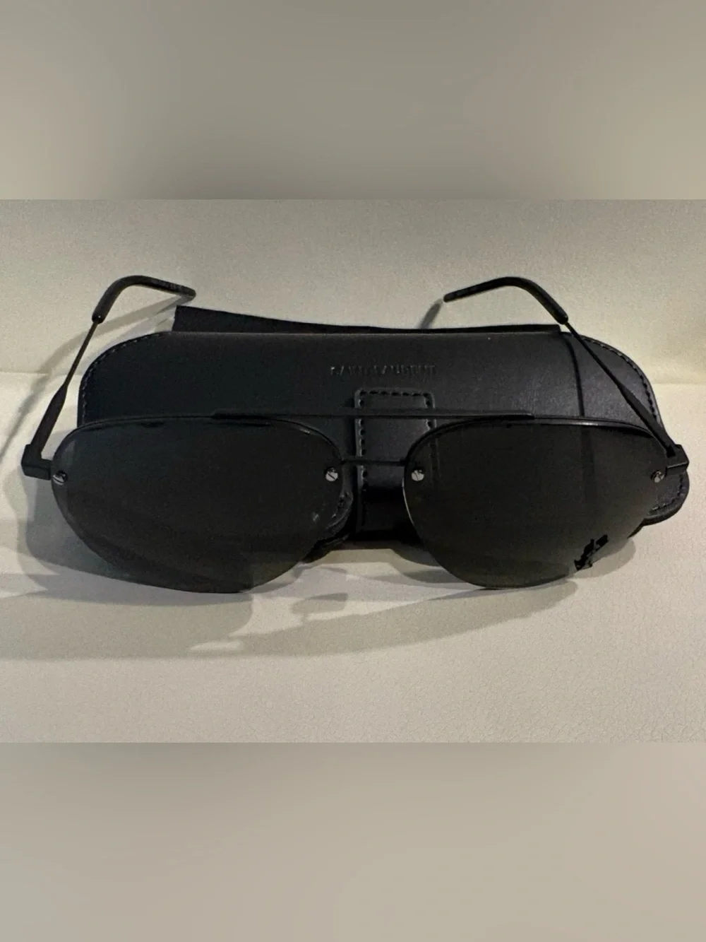 SAINT LAURENT UNISEX AVIATOR SUNGLASSES